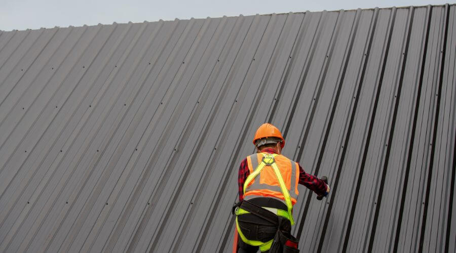 Professional metal roof installation in Grand Isle, VT